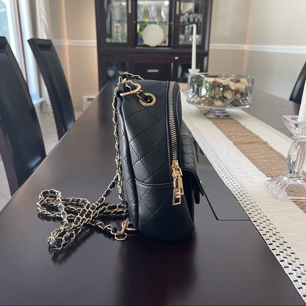 Black Mini Backpack - image 3